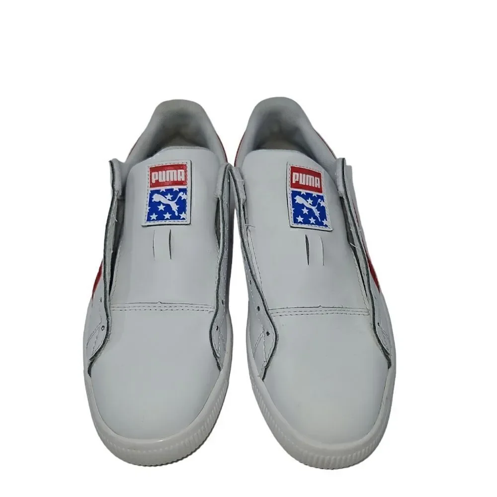 Puma Clyde 4th Of July GS Junior Big Kids Girl Shoes 365743-01 Size 7C